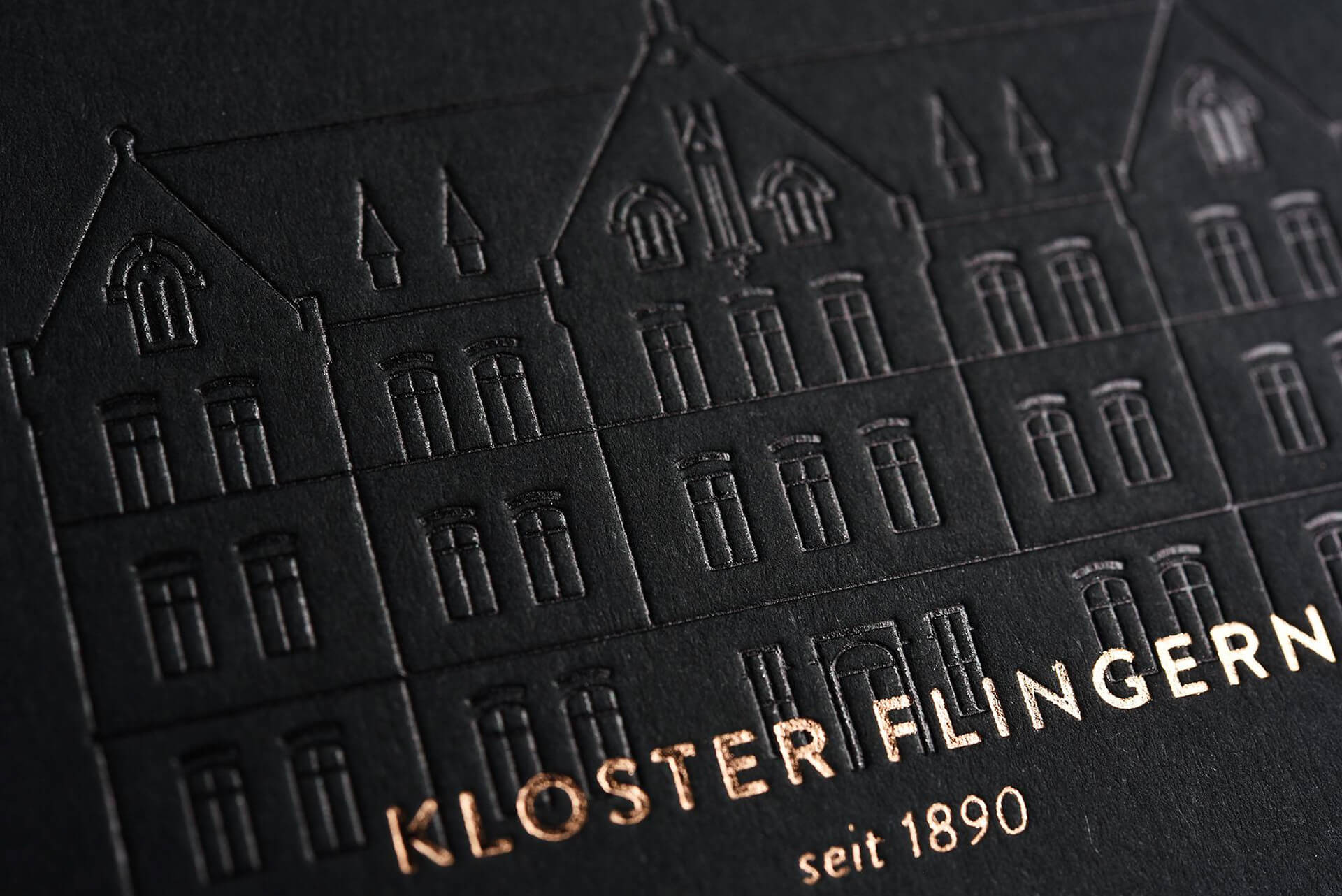 Kloster Flingern Visitenkarte